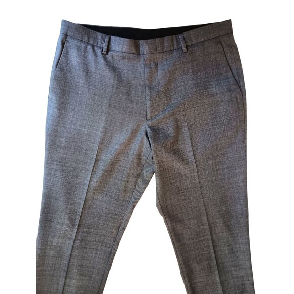 J. Crew Mens Ludlow Slim Fit Dress Pants 36 x 32  Gray Wool Blend J6061 - Picture 3 of 11